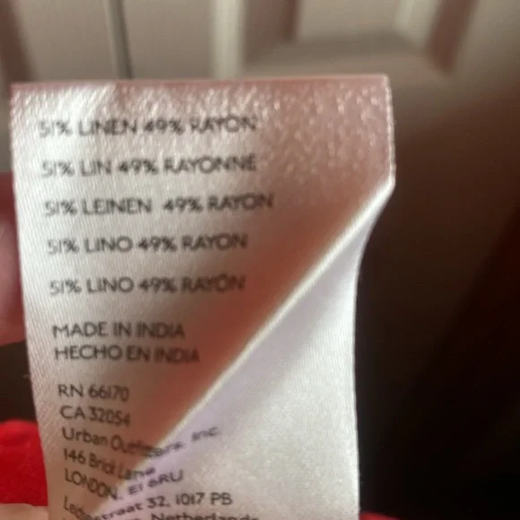 Free People NWT Scout Linen Blend Vneck Snap-Close Halter Vest Top large - Picture 12 of 14